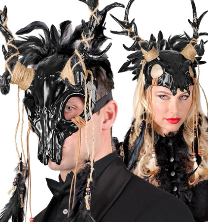 MASKA HALLOWEENOWA SZAMAN VOODOO 