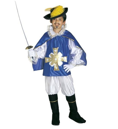 STRÓJ MUSZKIETER NIEBIESKI