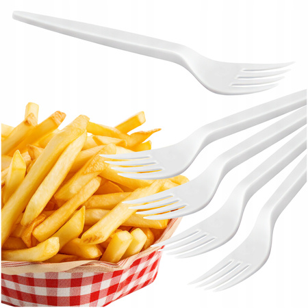 WIDELCE WIELORAZOWE BIAŁE 18 CM 8 SZT