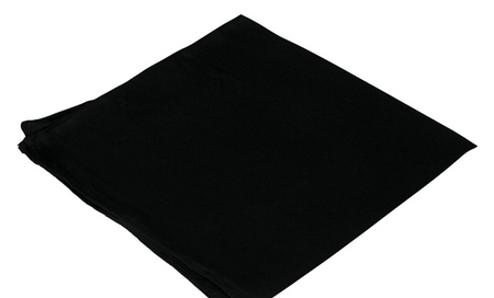 CZARNA BANDANA DLA DOROSŁYCH