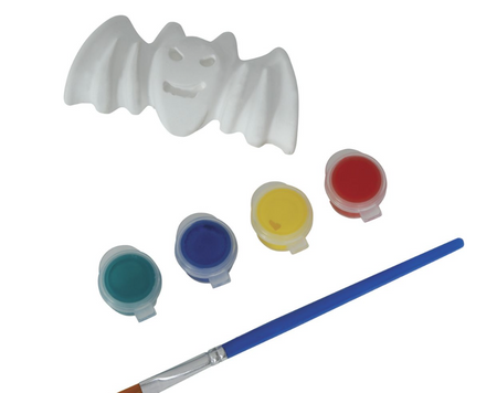 NIETOPERZ DO MALOWANIA W ZESTAWIE Z FARBKAMI