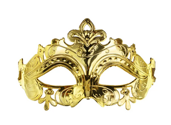 MASKA WENECKA ZŁOTA