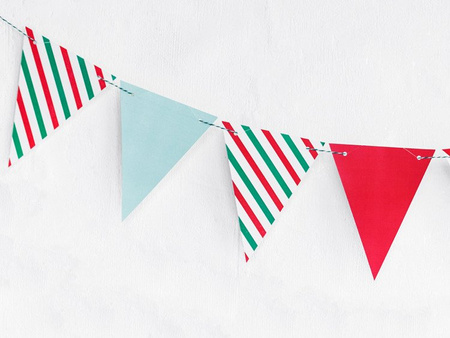 GIRLANDA MERRY CHRISTMAS FLAGIETKI