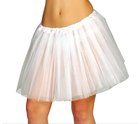 SPÓDNICZKA TUTU BIAŁA 40 CM 