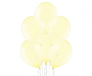 BALONY BELBAL KRYSTALICZNE ŻÓŁTE 30 CM 100 szt.