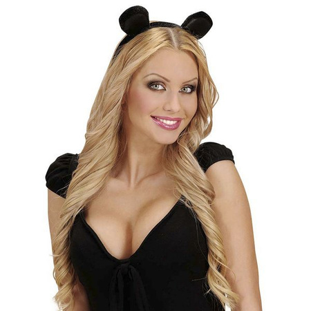 OPASKA USZY MYSZY CZARNE