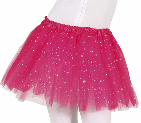 SPÓDNICZKA TUTU DZIECIĘCA RÓŻOWA 30 CM