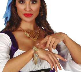 BRANSOLETKA Z MONETAMI