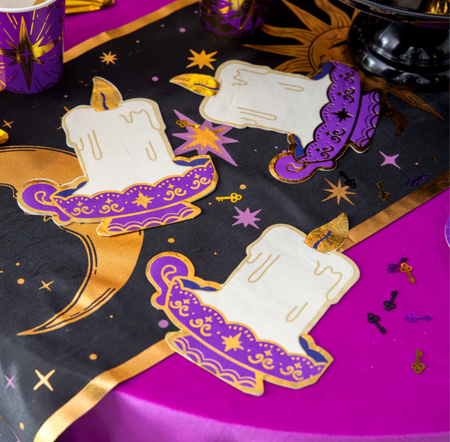 SERWETKI ŚWIECZKI ANDRZEJKI 14X16 CM 10 SZT 