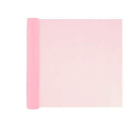 ORGANZA GŁADKA JASNORÓŻOWA 0,36 X 9 M
