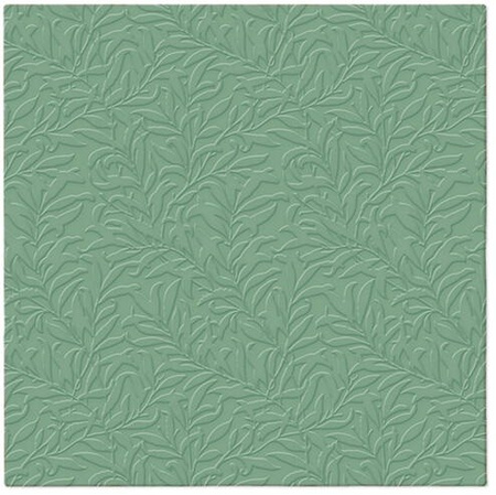 SERWETKI PAPIEROWE KWIECISTE ZIELONE 33 CM 20 SZT.