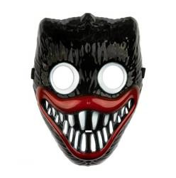 MASKA HALLOWEEN CZARNA ZĘBY 23X16,5 CM