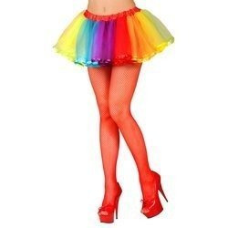 SPÓDNICZKA TUTU TĘCZOWA