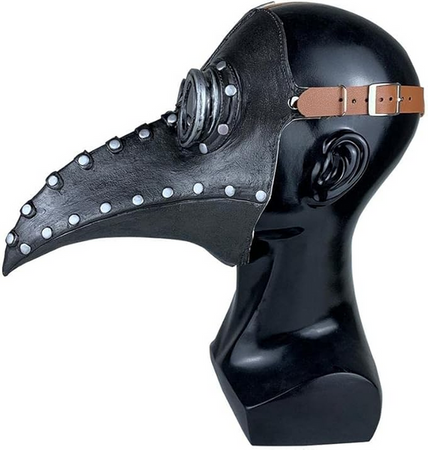 MASKA DOKTOR PLAGA CZARNA