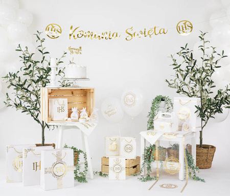 BANER KOMUNIJNY GIRLANDA KOMUNIA ŚWIĘTA 150 cm