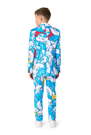 GARNITUR CHŁOPIĘCY SMERFY OPPOSUITS 