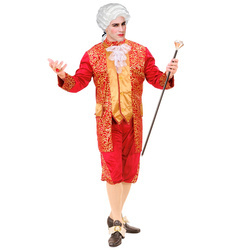 STRÓJ BAROKOWY MARKIZ CZERWONY