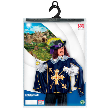 KOSZULA Z PELERYNĄ MUSZKIETERA MUSZKIETER 