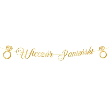 BANER WIECZÓR PANIEŃSKI ZŁOTY