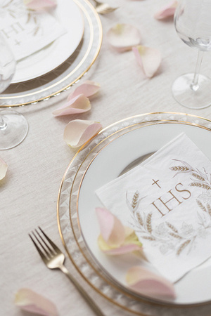 ZESTAW KOMUNIJNY ZŁOTY KŁOS 2 ELEMENTY 