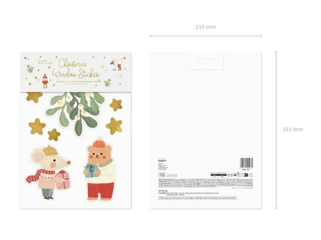 NAKLEJKI ŚWIĄTECZNE NA OKNO