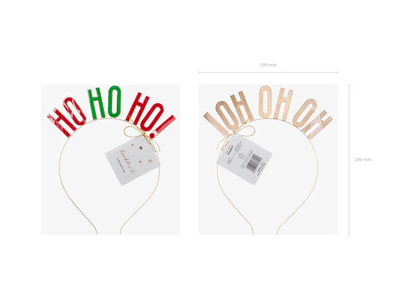 OPASKA HO HO HO! METALOWA