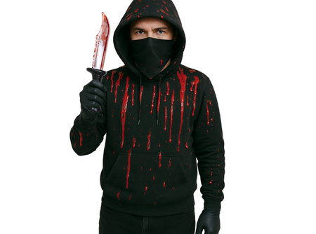 ZESTAW KILLERA 3 ELEMENTY HALLOWEEN