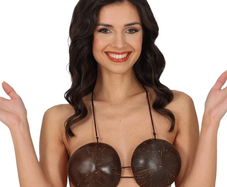 BIUSTONOSZ KOKOS BRĄZOWY HAWAJE 