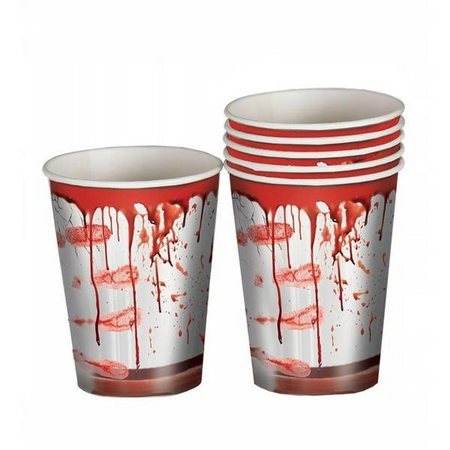 OPAKOWANIE 6 KRWAWYCH KUBECZKÓW 9 CM