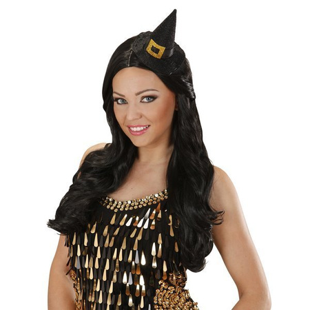 MINI KAPELUSIK CZAROWNICY CZARNY