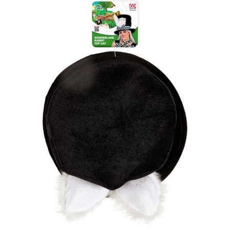 CYLINDER Z USZAMI KRÓLIKA ALICJA W KRAINIE CZARÓW