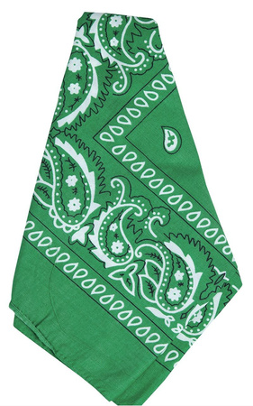 BANDANA ZIELONA CHUSTA