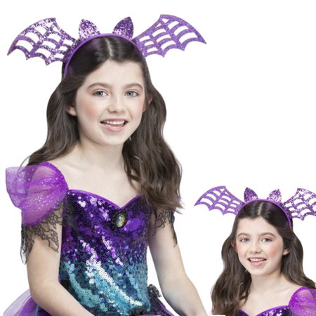OPASKA DZIECIĘCA NIETOPERZ FIOLETOWA 