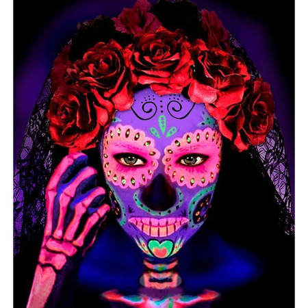 RÓŻOWA FARBKA WODNA DO MALOWANIA CIAŁA MAKE UP