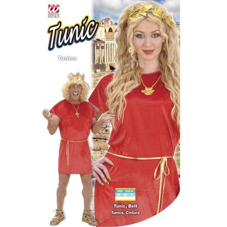 Czerwona Tunika Rzymianka Greczynka