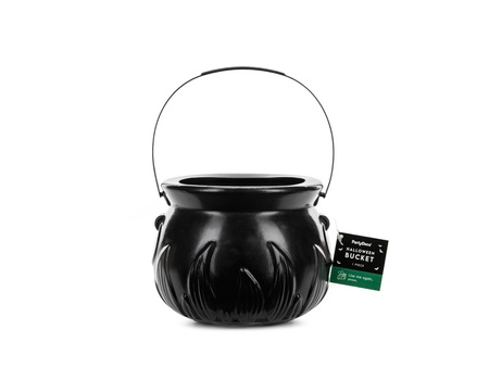 WIADERKO NA CUKIERKI 18 X 13.5 CM CZARNY HALLOWEEN