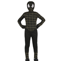 STRÓJ CHŁOPIĘCY CZŁOWIEK PAJĄK CZARNY
