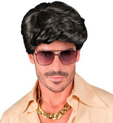 PERUKA MĘSKA RICK CZARNA