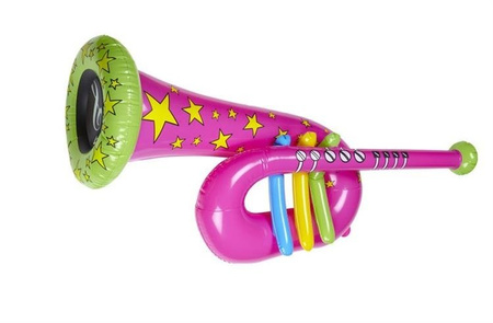 TRĄBKA DMUCHANA RÓŻOWA