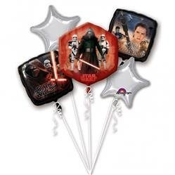 BALONY FOLIOWE 55cm x 58cm, STAR WARS 5 SZT.