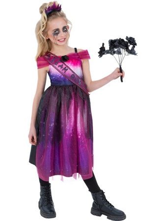 STRÓJ KRÓLOWA BALU DLA DZIEWCZĄT