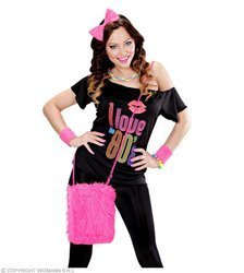 TOREBKA FUTRZANA RÓŻOWA