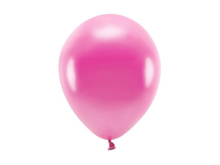 BALONY ECO 26 CM METALIZOWANE FUKSJA 100 SZT