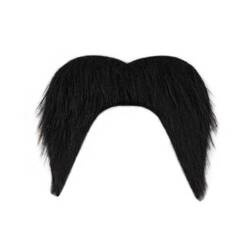 SZTUCZNE WĄSY MEKSYKANIN CZARNE