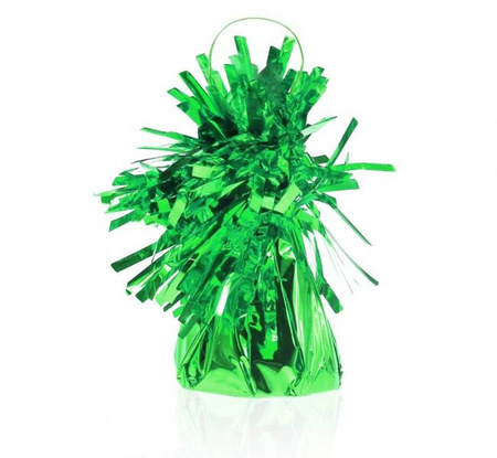 CIĘŻAREK DO BALONÓW FOLIOWY ZIELONY