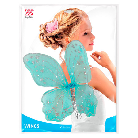 SKRZYDŁA WRÓŻKI NIEBIESKIE