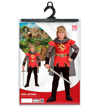 KRÓL ARTUR ZE SMOKIEM CZERWONY