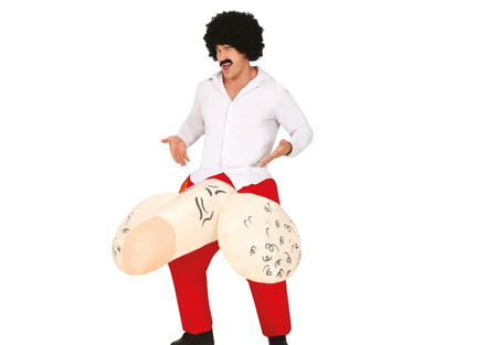 STRÓJ MĘSKI DMUCHANY SPODNIE Z PENISEM