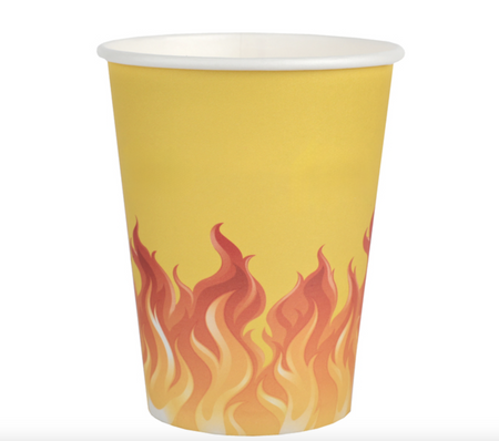 KUBECZKI PAPIEROWE STRAŻAK MAŁY 270 ML 10 SZT