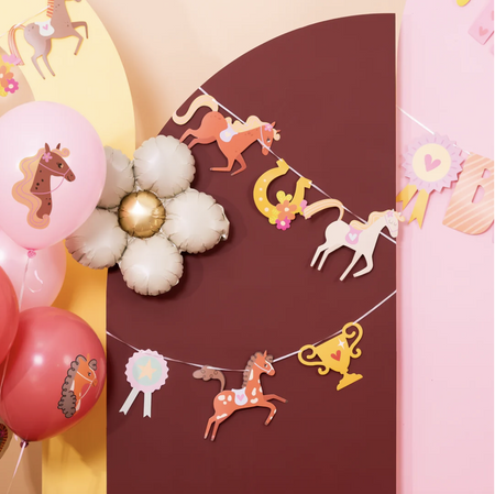 GIRLANDA PAPIEROWA KONIKI 270 CM